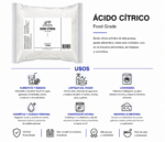 Acido Citrico Anhidro Grado Alimenticio Usp - Imagen 2
