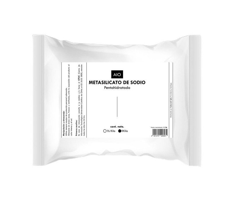 METASILICATO DE SODIO 1 KG Metasilicato De Sodio Múltiples Usos 1 Kg - Imagen 1