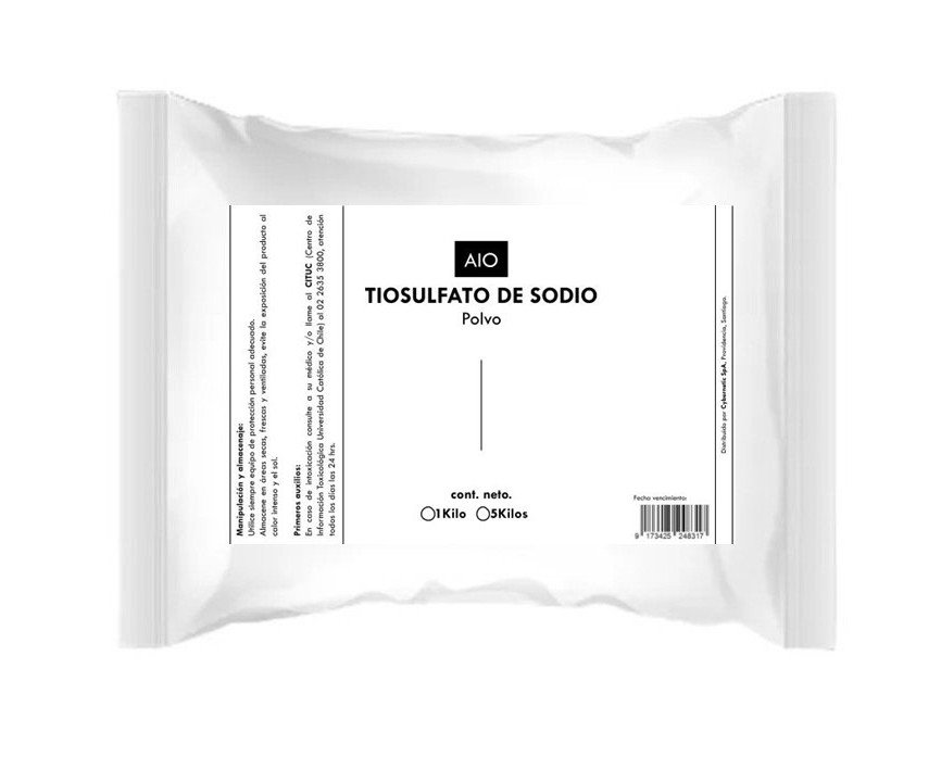 TIOSULFATO DE SODIO Tiosulfato De Sodio Múltiples Usos 1 Kilo - Imagen 1