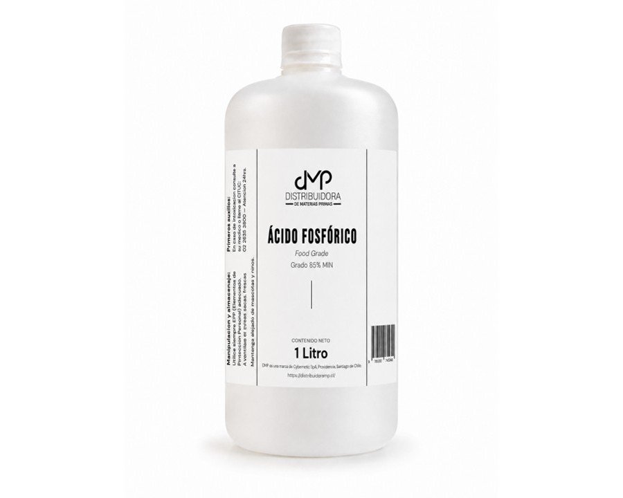 acido fosforico 1 litro Ácido Fosfórico Grado Alimenticio 85% Min 1 Litro - Imagen 1