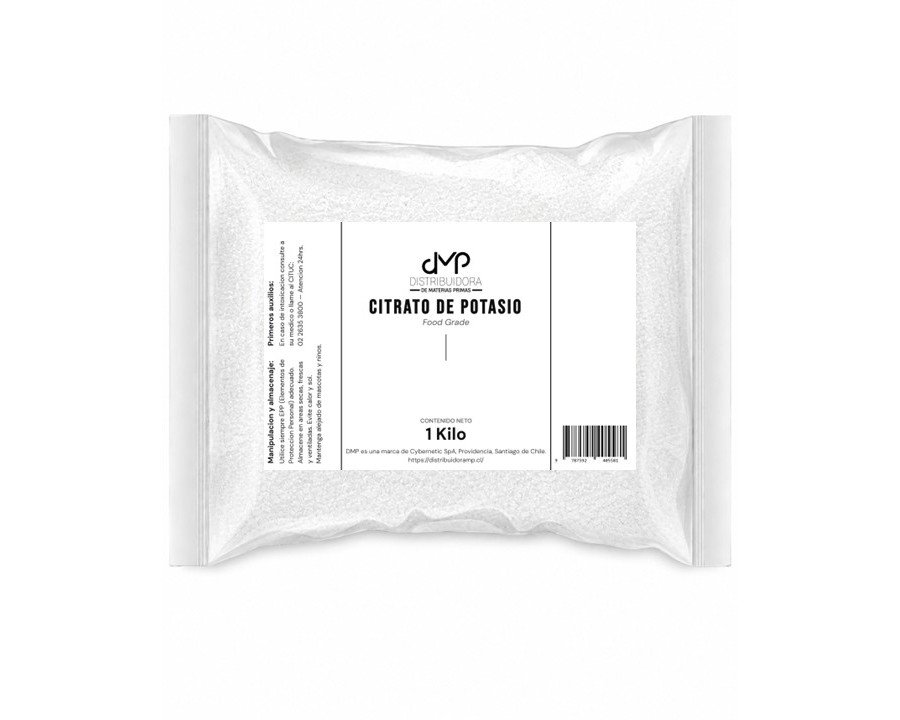 Citrato de Potasio Puro en Polvo 240g. Health Natural