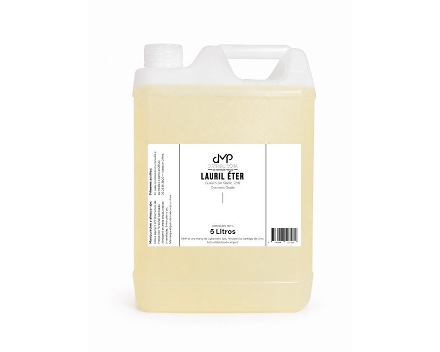 lauril 5 litros Lauril Éter Sulfato De Sodio 28% Tensioactivo - Imagen 1