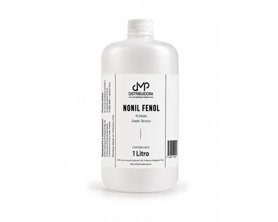nonil fenol 1 litro Nonil Fenol 10 Moles Agente Emulsionante - Imagen 1